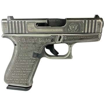Glock G43X 9mm Pistol Trump 2024 3.4″ 10rd – PX4350201T24