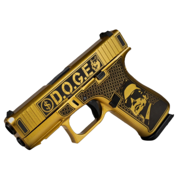 Glock 43X 3.41″ 9mm DOGE 10rd Pistol – UX4350201FRDGE