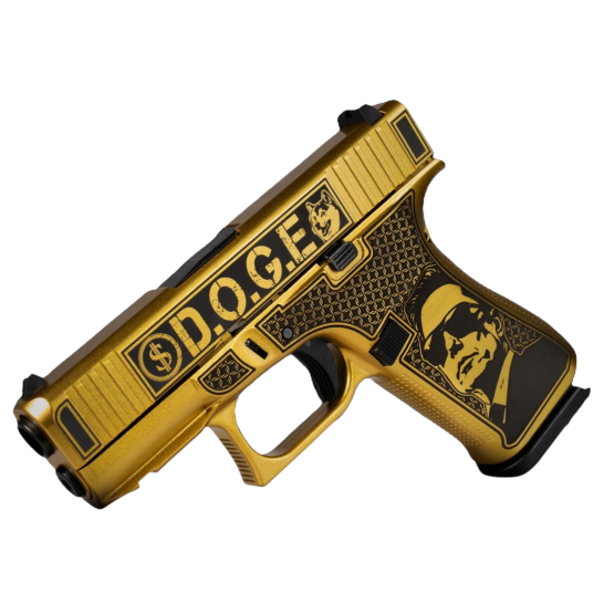 Glock 43X 3.41" 9mm DOGE 10rd Pistol - UX4350201FRDGE | Buy Glock 43X 3.41" 9mm DOGE 10rd Pistol - UX4350201FRDGE