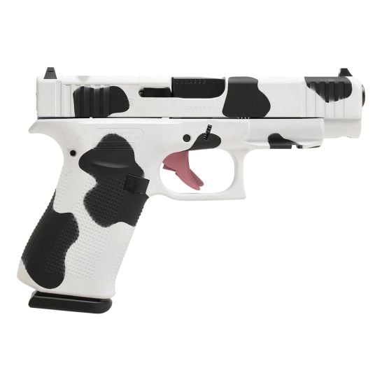 Glock G48 MOS 9mm 4.17" 10rd Pistol, Cow Print Cerakote | Buy Glock G48 MOS 9mm 4.17" 10rd Pistol, Cow Print Cerakote