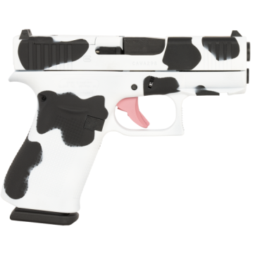 Glock Pistol G43X MOS 3.41″ 9mm 10rd Pistol, Cow Print