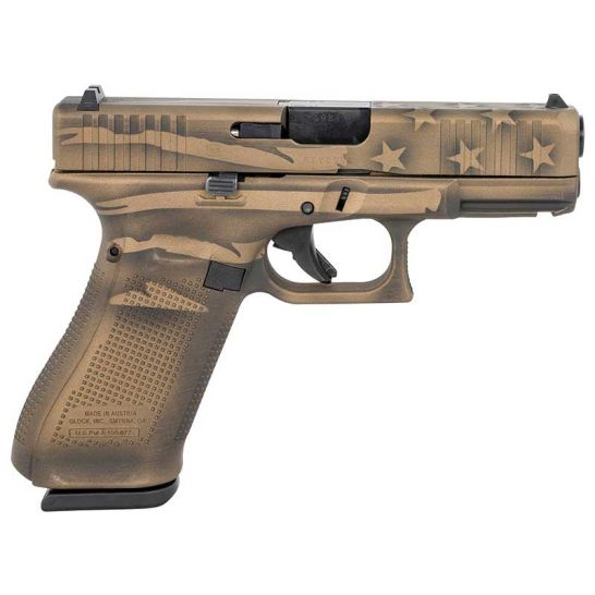 Glock G45 Gen5 MOS 9mm Pistol 4.09" 17rd, Burnt Bronze Flag | Buy Glock G45 Gen5 MOS 9mm Pistol 4.09" 17rd, Burnt Bronze Flag