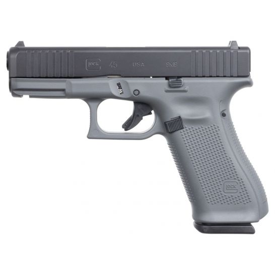 Glock 45 FS 9mm Pistol, Concrete Gray/Black - ACG-57066 | Buy Glock 45 FS 9mm Pistol, Concrete Gray/Black - ACG-57066