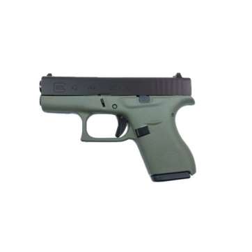 Glock 42 .380 ACP Pistol, Battlefield Green – PI4250201USBFG
