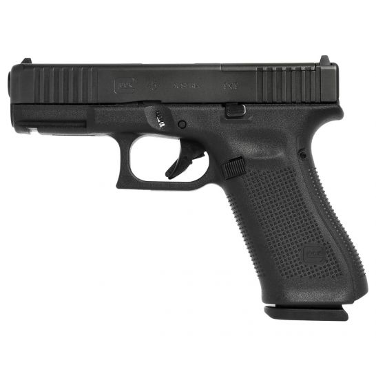 Glock 45 Gen 5 FS MOS 9mm Pistol, Black - UA455S203MOS | Buy Glock 45 Gen 5 FS MOS 9mm Pistol, Black - UA455S203MOS