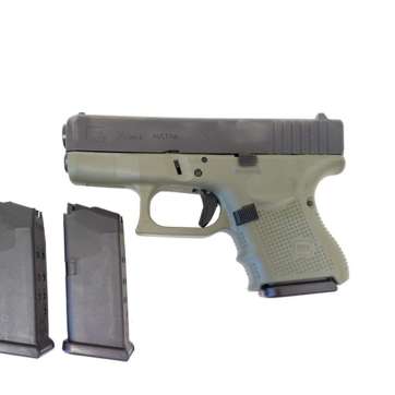 Glock 26 Gen 4 9mm Pistol, (Battlefield Green) – PG2650201BFG