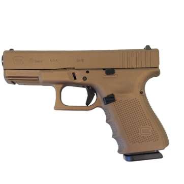 Glock 19 Gen 4 9mm Pistol (Burnt Bronze) UG1950203BB