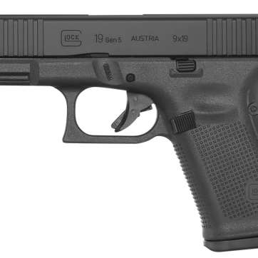 Glock G19 Gen 5 9mm Pistol Black – PA195S203