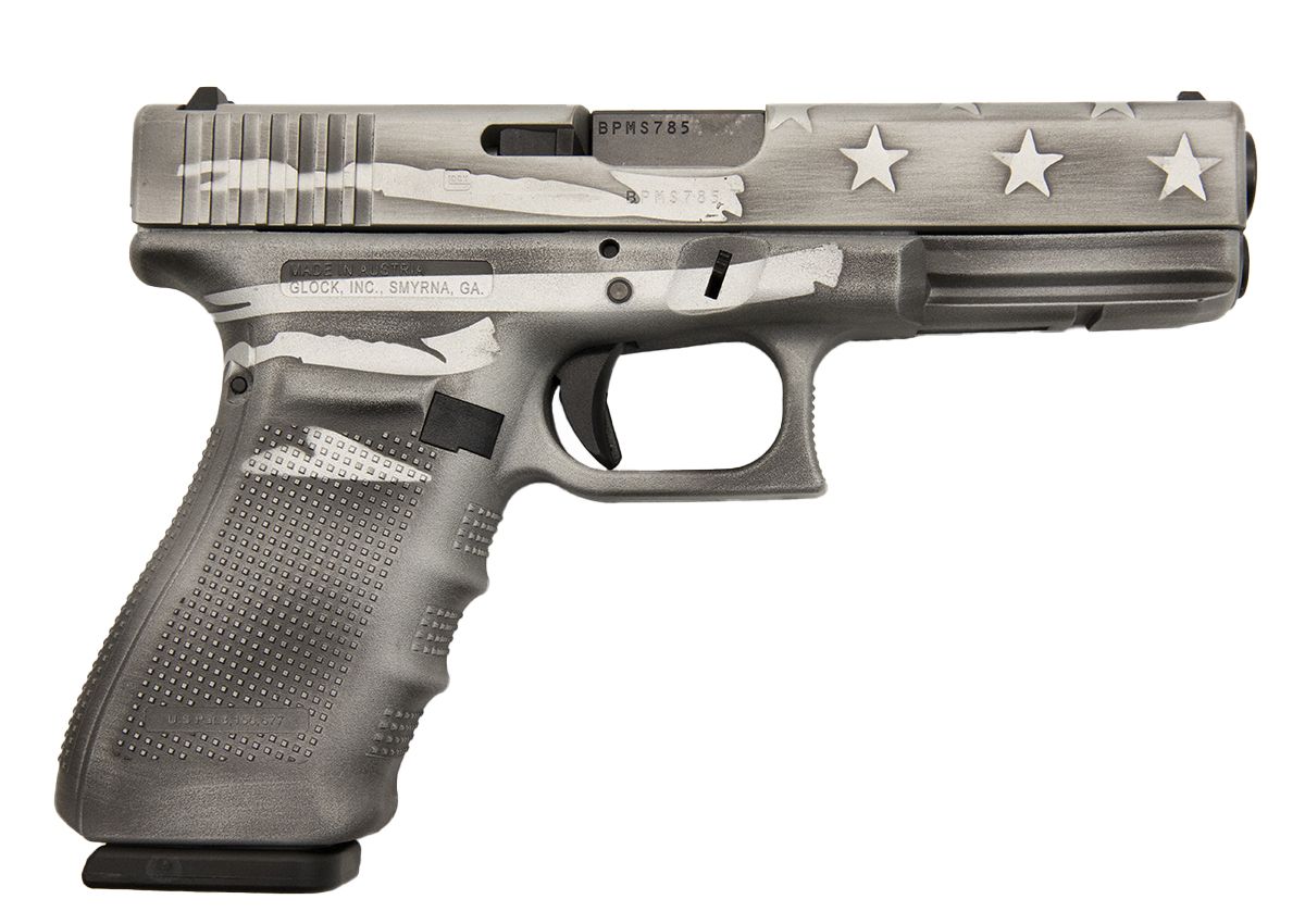 Glock 20 Gen4 FS 10mm Pistol Battleship Gray Distr. Flag - PG2050204 | Buy Glock 20 Gen4 FS 10mm Pistol Battleship Gray Distr. Flag - PG2050204