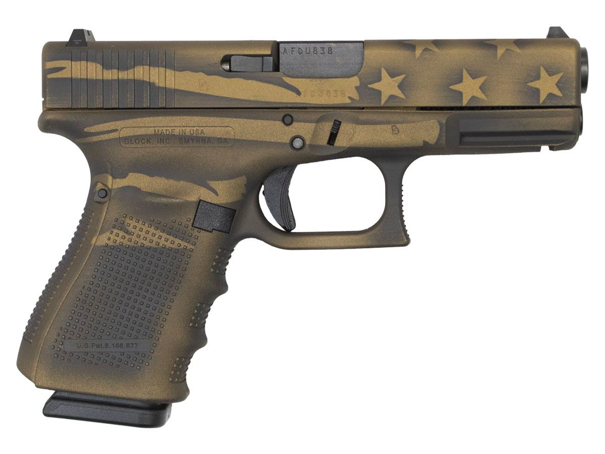 Glock 23 Gen4 .40 S&W Pistol 10rd 4" Battlefield Grey Distr. Flag - UG2350204 | Buy Glock 23 Gen4 .40 S&W Pistol 10rd 4" Battlefield Grey Distr. Flag - UG2350204