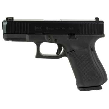 Glock 19 Gen 5 9mm Pistol 4.02″ 15rd Black – PA195S303UC
