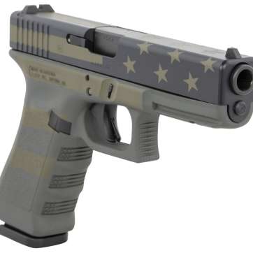 Glock 22 Gen 3 .40 S&W 4.49″ 15+1rds Operator Flag Cerakote – PI2250204OP