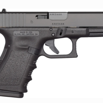 Glock Pistol G19 Gen 3 Police Trade In 4.02″ 9mm Pistol 15rd Black Night Sights – USD-GLK-19-3-N
