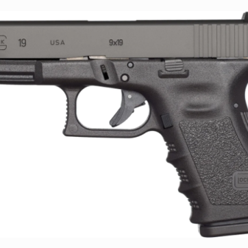 Glock Pistol G19 Gen 3 Police Trade In 4.02″ 9mm Pistol 15rd Black Night Sights – USD-GLK-19-3-N