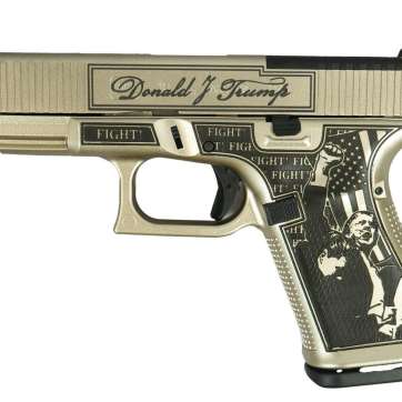 Glock G19 Gen 5 9mm 4.02″ Trump Fight 15rd Pistol – PA195S203MOSTF