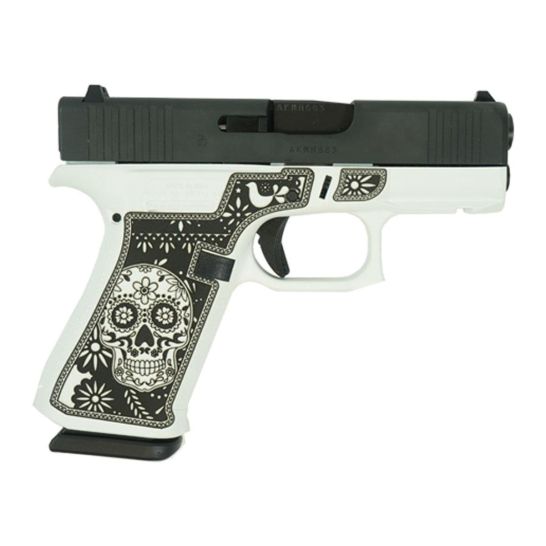 Glock G43X Sugar Skull Subcompact 9mm 3.41" 10rds, White | Buy Glock G43X Sugar Skull Subcompact 9mm 3.41" 10rds, White