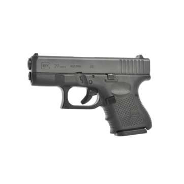 Glock G27 Gen 4 Subcompact .40 S&W 3.43″ 9rds, Black