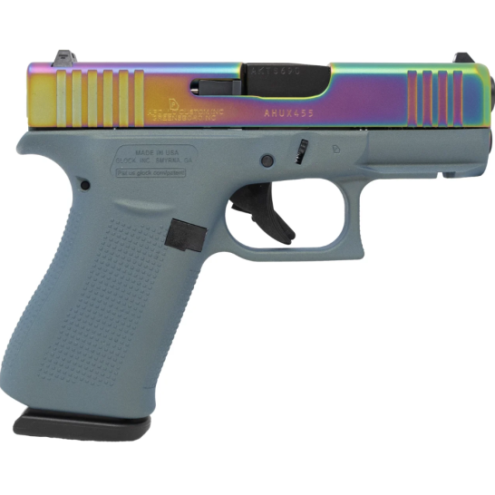 Glock 43X 3.41" 9mm 10rd Pistol, Northern Lights - ACG-79325 | Buy Glock 43X 3.41" 9mm 10rd Pistol, Northern Lights - ACG-79325