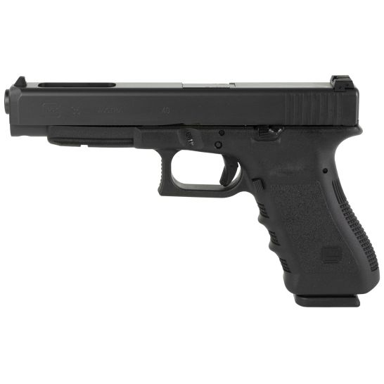 Glock 35 M.O.S. .40 S&W Pistol, 5.31" Barrel, Fixed Sights, Black - PA353S103MOS | Buy Glock 35 M.O.S. .40 S&W Pistol, 5.31" Barrel, Fixed Sights, Black - PA353S103MOS