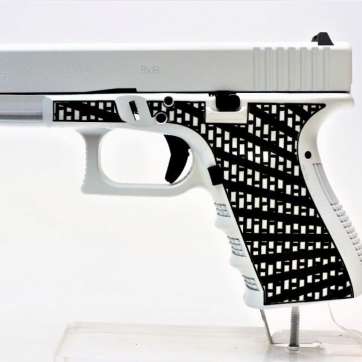 Glock G19 Gen3 4″ 9mm 15rd Pistol White – PI1950203WCES