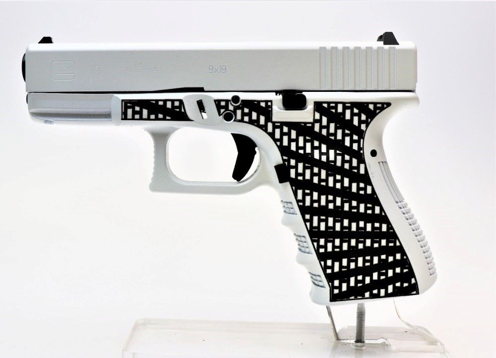Glock G19 Gen3 4" 9mm 15rd Pistol White - PI1950203WCES - Image 2