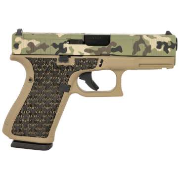 Glock G19 Gen 5 MOS 9mm 4.02″ Pistol 15rds Coyote Tan – PI195S0204MOS-YNOT