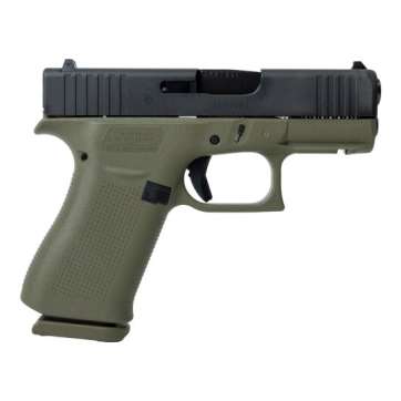 Glock 43X FR HGA 9mm 3.6″ 10rd Pistol – ODG/Black – GUX4350201FRBFG