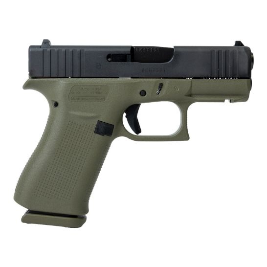 Glock 43X FR HGA 9mm 3.6" 10rd Pistol - ODG/Black - GUX4350201FRBFG | Buy Glock 43X FR HGA 9mm 3.6" 10rd Pistol - ODG/Black - GUX4350201FRBFG