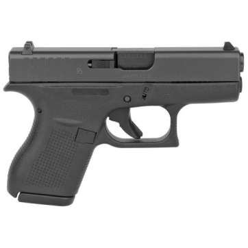 Glock G42 Subcompact .380 ACP 3.25″ 6rds, Black