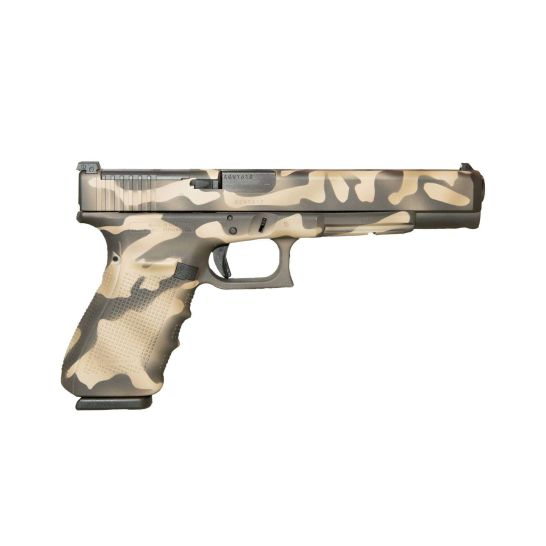 Glock G40 Gen 4 MOS 10mm 6.02" 15rd Pistol, Sandstorm Camo - UG4030103MOSSC | Buy Glock G40 Gen 4 MOS 10mm 6.02" 15rd Pistol, Sandstorm Camo - UG4030103MOSSC