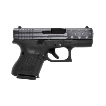 Glock G27 Gen 5 .40 S&W 3.43″ 9rd Pistol, Elite Titanium Battle Flag – PA275S201ETBF