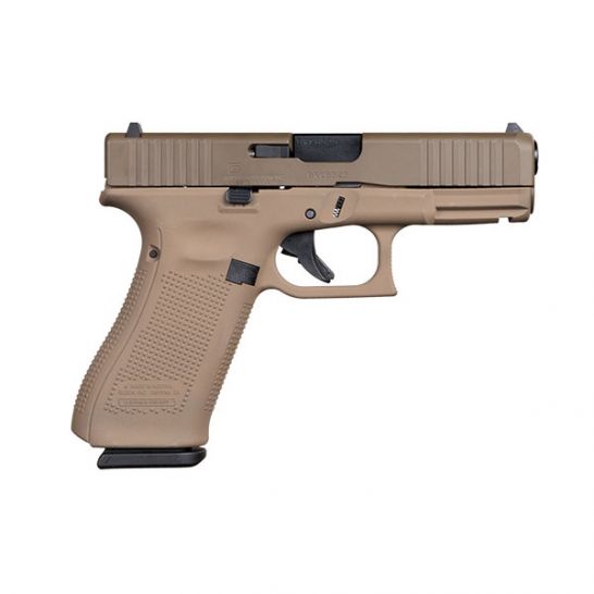 Glock 45 Gen 5 FS 9mm Pistol, Patriot Brown - ACG-57039 | Buy Glock 45 Gen 5 FS 9mm Pistol, Patriot Brown - ACG-57039