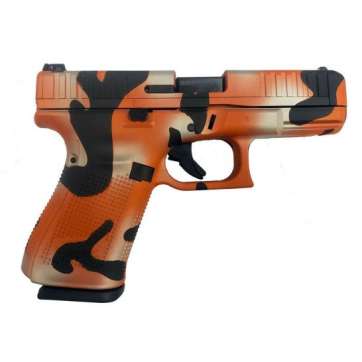 Glock 44 Semi-Automatic .22 LR Pistol, Orange Camo – UA4450101ORGCAMO