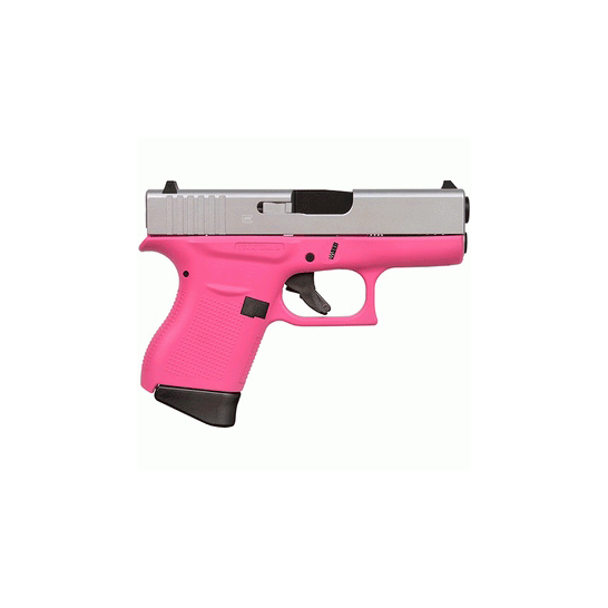 Glock G43 Subcompact 9mm Pistol 3.4", Pink - PI4350201PPSA | Buy Glock G43 Subcompact 9mm Pistol 3.4", Pink - PI4350201PPSA