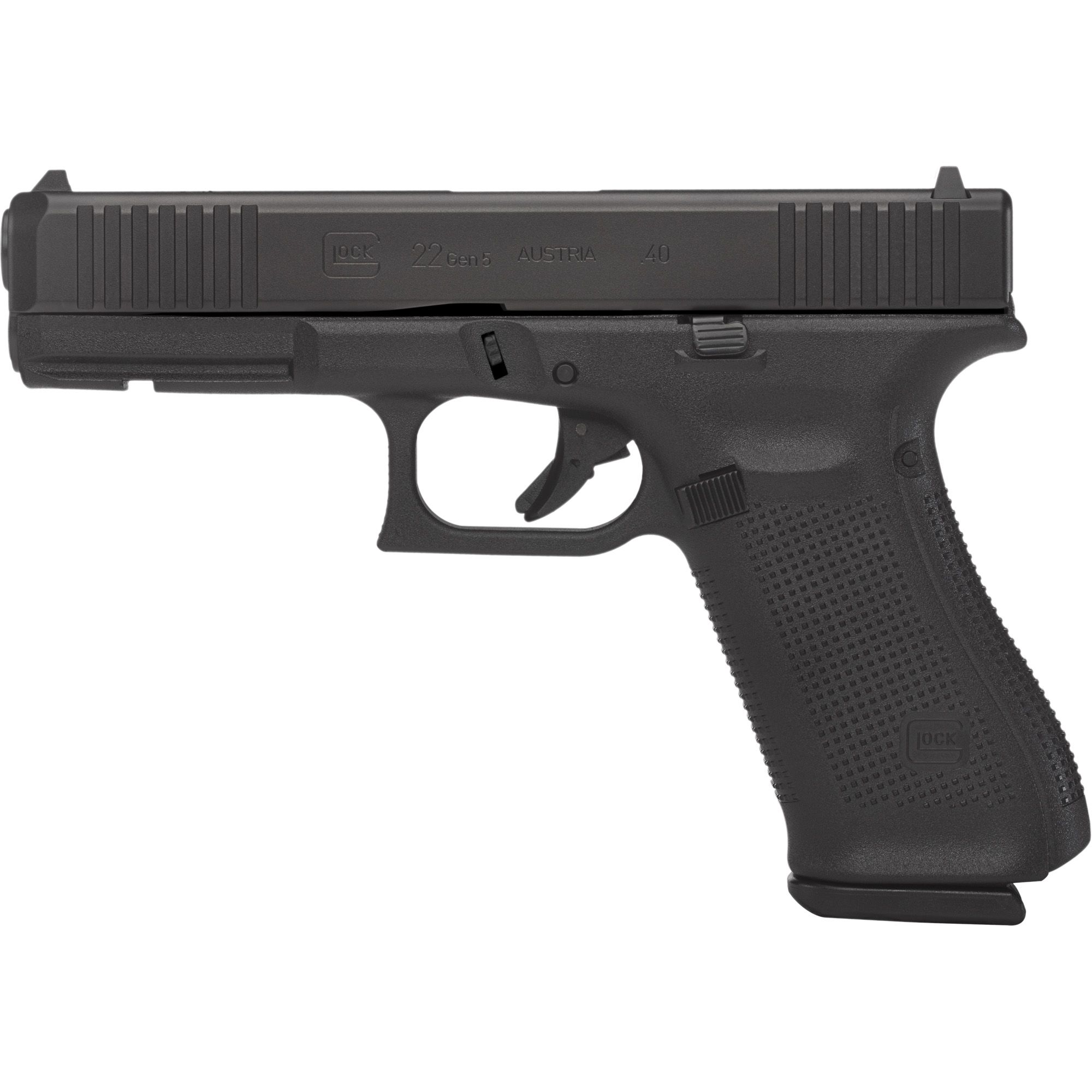 Glock 22 .40 S&W Pistol 4.49" Barrel Fixed Sights Black - G22515AUT | Buy Glock 22 .40 S&W Pistol 4.49" Barrel Fixed Sights Black - G22515AUT