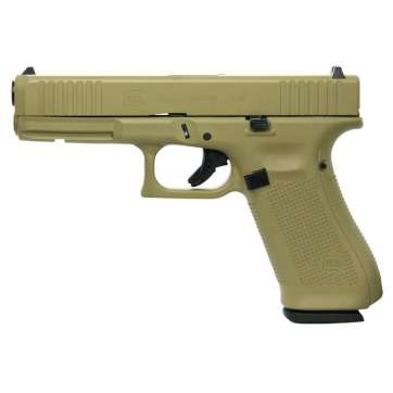 Glock G17 Gen 5 Custom FDE Standard 9mm 4.49″ 17rds Flat Dark Earth