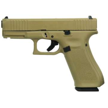 Glock G45 Gen 5 Custom FDE Compact Crossover 9mm 4.02″ 17rds, Flat Dark Earth
