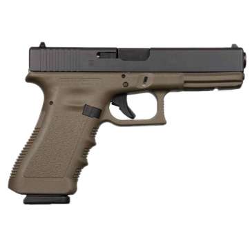 Glock G17 Gen 3 Standard 9mm 4.49″ 17rds OD Green