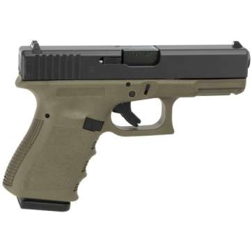 Glock G26 Gen 3 Subcompact 9mm 3.43″ 10rds, OD Green