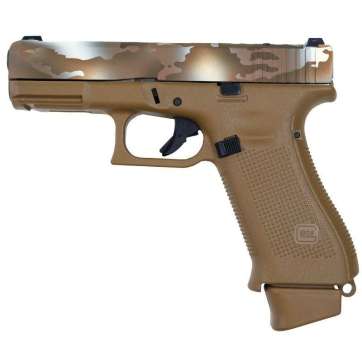Glock G19X Gen 5 Brown Multicam Compact 9mm 4.02″ 17/19rds Brown