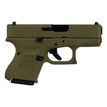 Glock G26 Gen 5 Custom FDE Subcompact 9mm 3.43″ 10rds, Flat Dark Earth