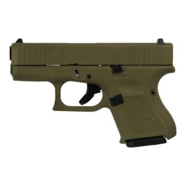 Glock G26 Gen 5 Custom FDE Subcompact 9mm 3.43″ 10rds, Flat Dark Earth