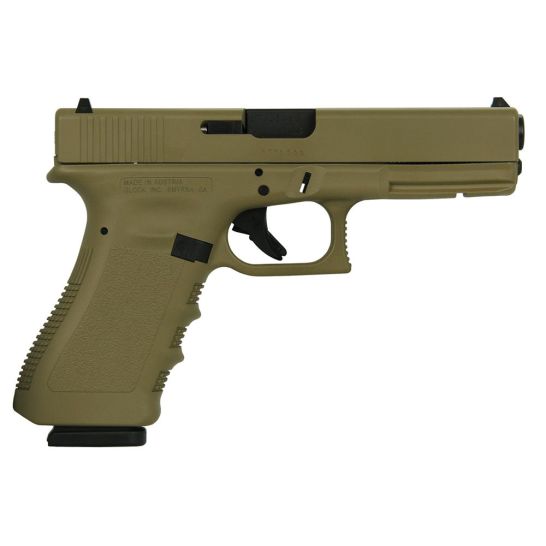 Glock G17 Gen 3 Custom FDE Standard 9mm 4.49" 17rds Flat Dark Earth | Buy Glock G17 Gen 3 Custom FDE Standard 9mm 4.49" 17rds Flat Dark Earth