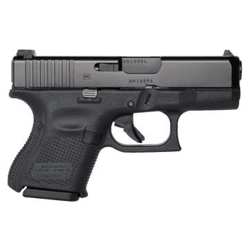 Glock 26 Gen 5 9mm Pistol, Black with Ameriglo Night Sights – UA2650301AB
