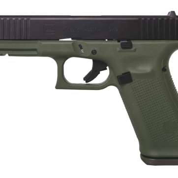 Glock 17 Gen 5 9mm Pistol Battlefield Green – PA175S203BFG