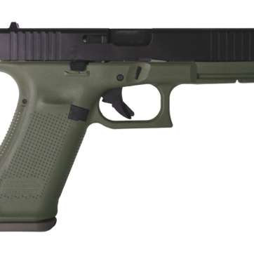 Glock 17 Gen 5 9mm Pistol Battlefield Green – PA175S203BFG