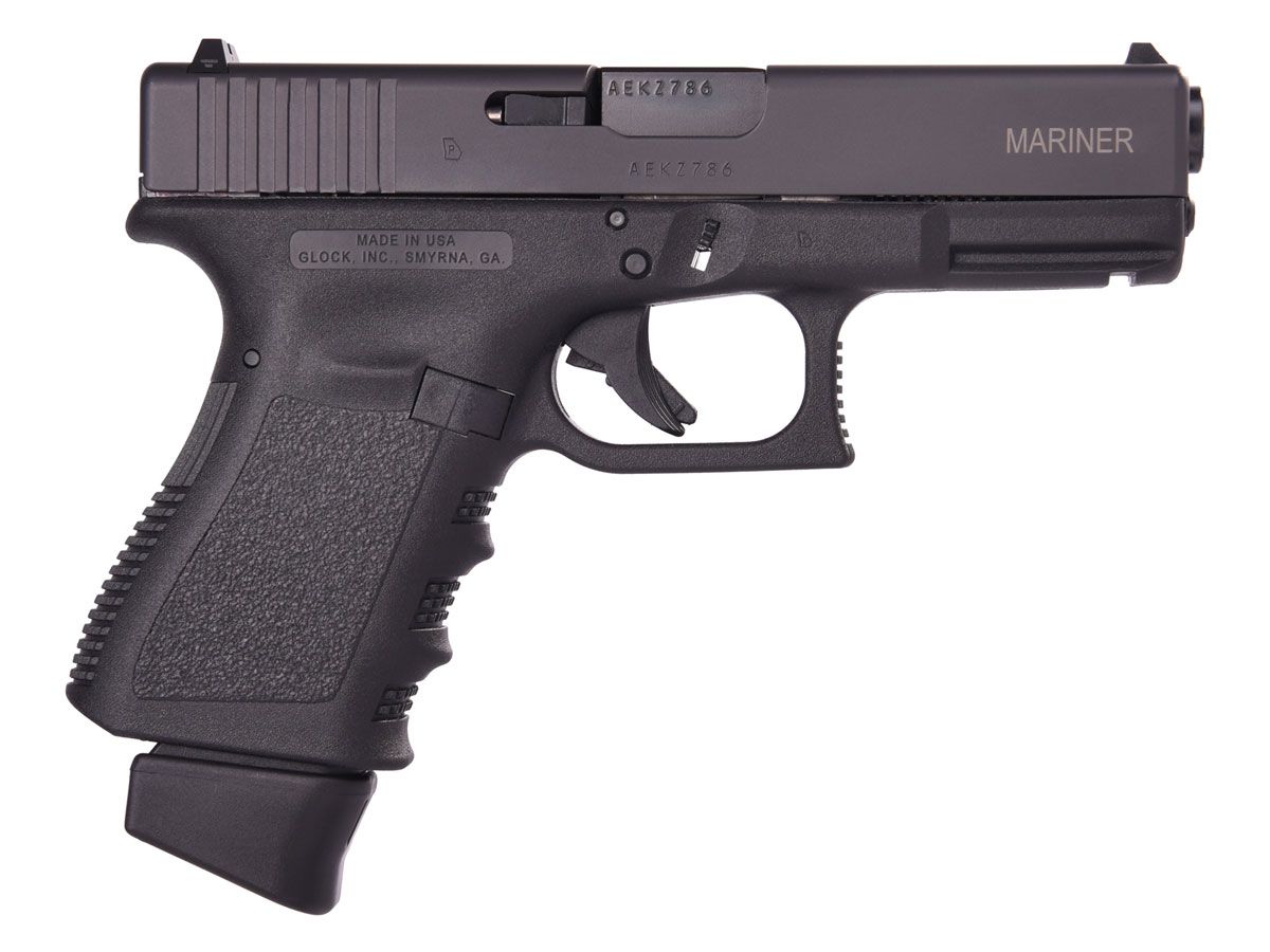 Glock 19 Gen 3 Mariner 9mm Pistol Black - EI1955206EM3 | Buy Glock 19 Gen 3 Mariner 9mm Pistol Black - EI1955206EM3