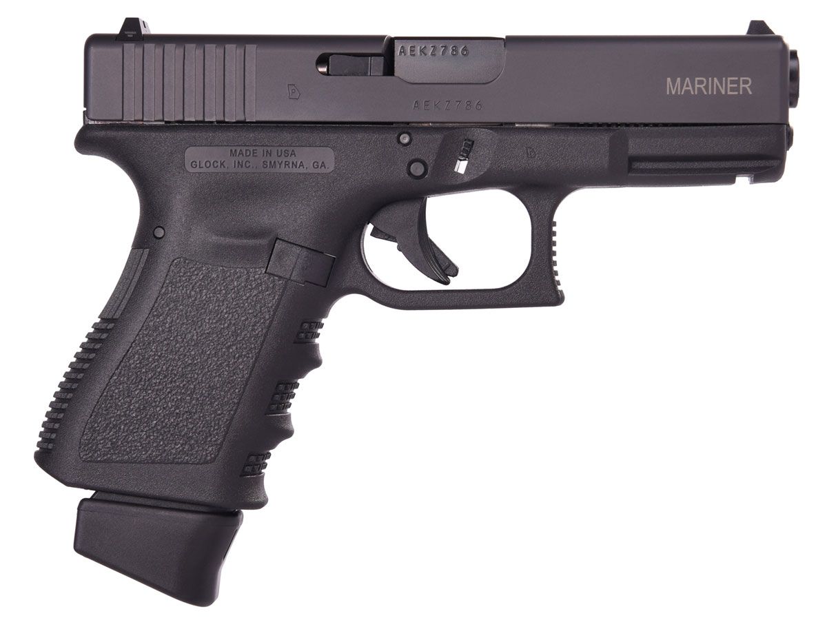 Glock 19 Gen 3 Mariner 9mm Pistol Black - EI19552006 | Buy Glock 19 Gen 3 Mariner 9mm Pistol Black - EI19552006