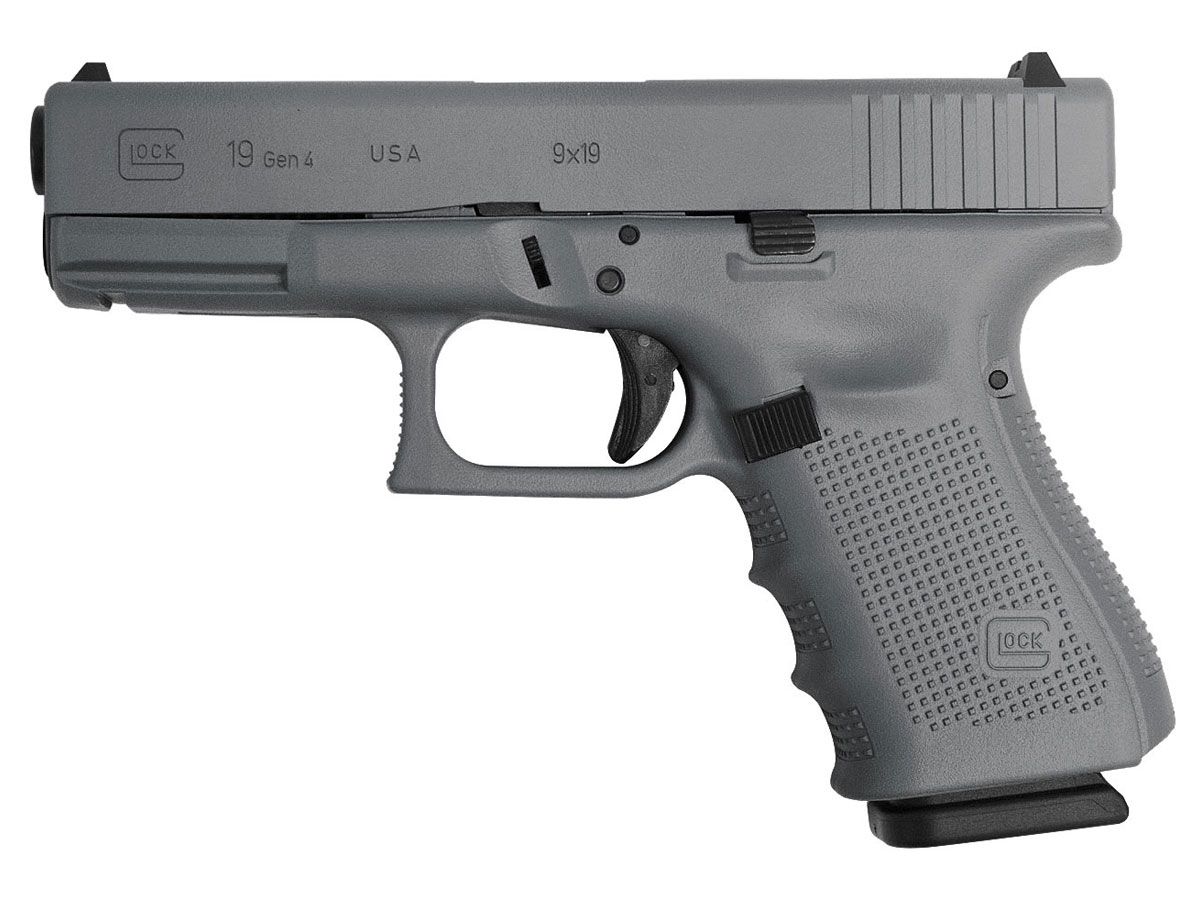 Glock 19 Gen 4 9mm Pistol Tactical Gray - UG1950203TG | Buy Glock 19 Gen 4 9mm Pistol Tactical Gray - UG1950203TG