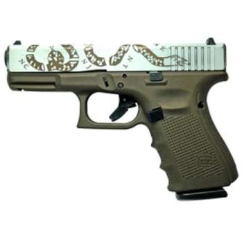 Glock 19 Gen 4 “Join Or Die” 9mm Pistol Two Tone – PG1950203JOINORDIE
